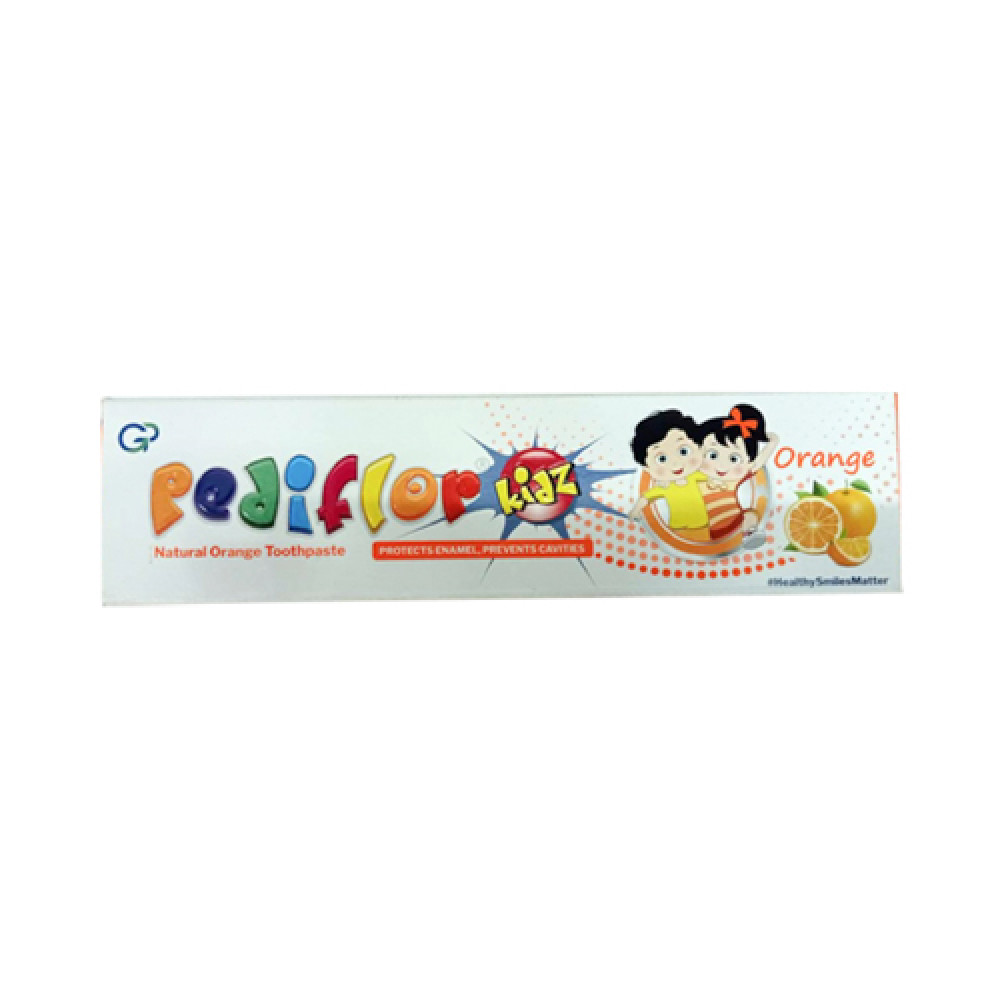 Pediflor Kidz Natural Orange Toothpaste 70gm 