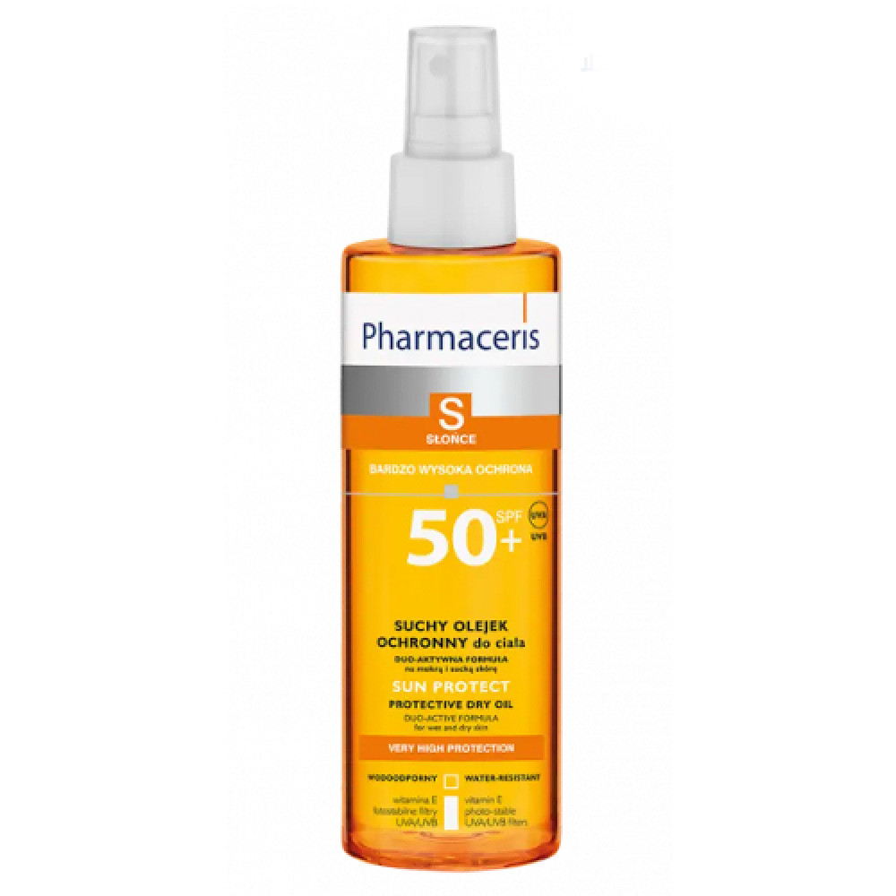 Pharmaceris SPF 50+ Sun Protective Dry Oil 200ml
