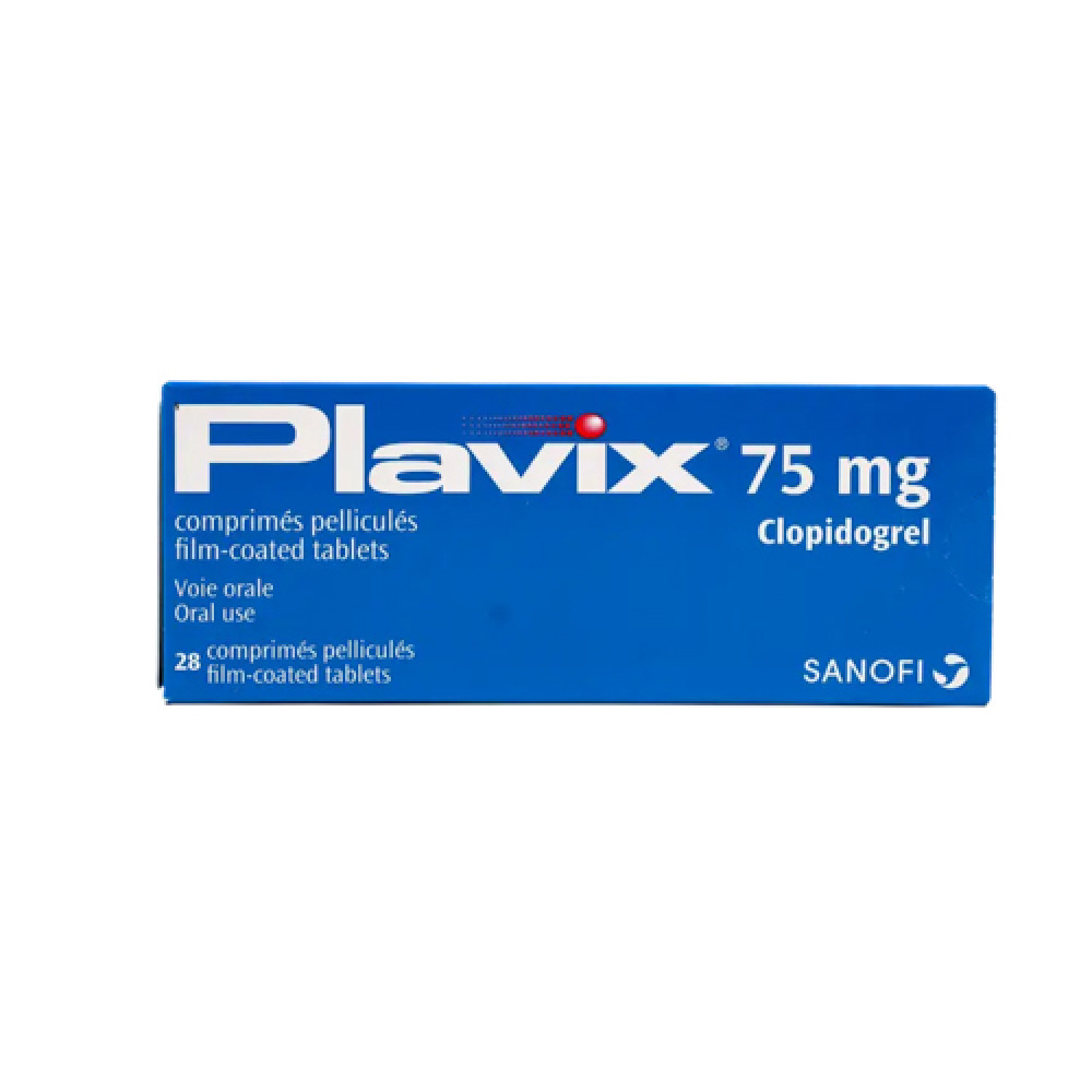 Plavix 75mg 28 Tablets 