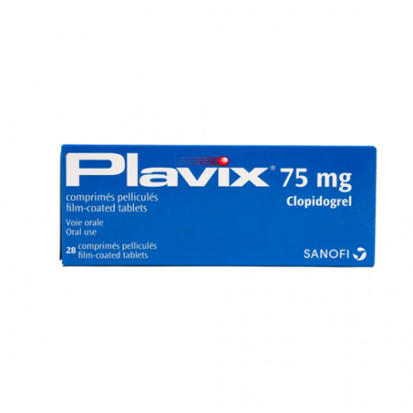 Plavix 75mg 28 Tablets 