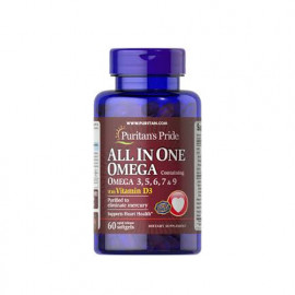 Puritans Pride All In One Omega 60 Capsules