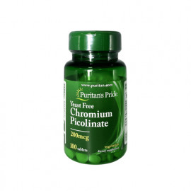 Puritans Pride Chromium 200mcg 100 Tablets