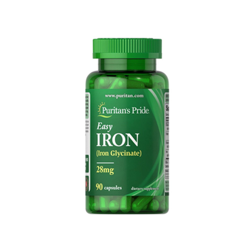 Puritans Pride Easy Iron 28mg 90 Capsules