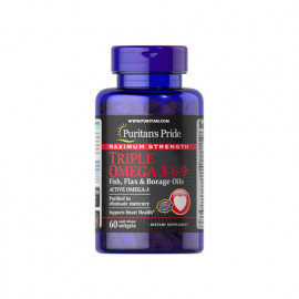 Puritans Pride Triple Omega 3-6-9 60 Softgels