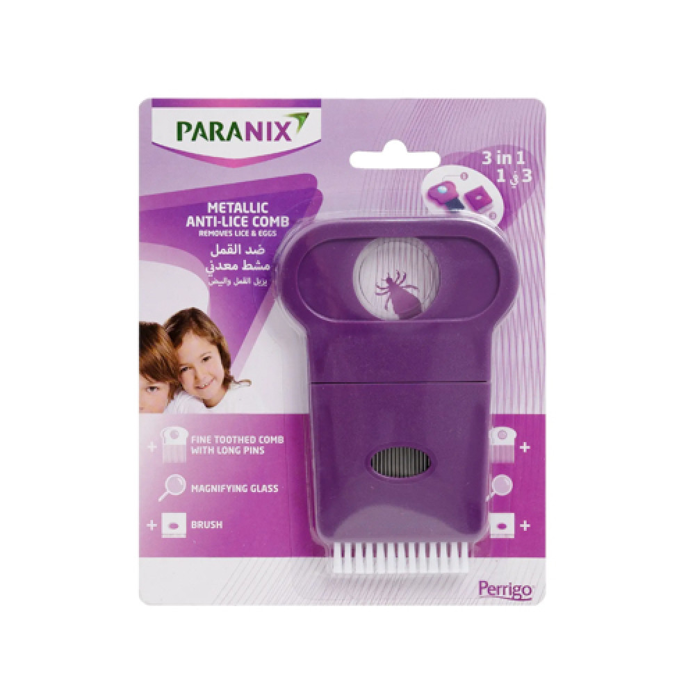 Paranix Metallic Anti-Lice 3in1 Comb
