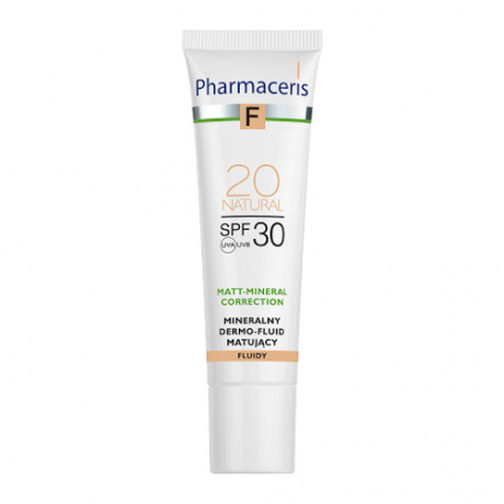 Pharmaceris F Mineral Mattifying Fluid Dermo-Foundation Spf 30 - 20 Natural 30ml