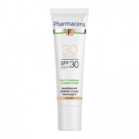 Pharmaceris F Mineral Mattifying Fluid Dermo-Foundation Spf 30 - 30 Tanned 30ml
