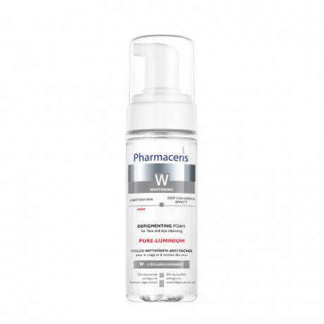 Pharmaceris W Depigmenting Foam for Face and Eye Cleasing 150ml