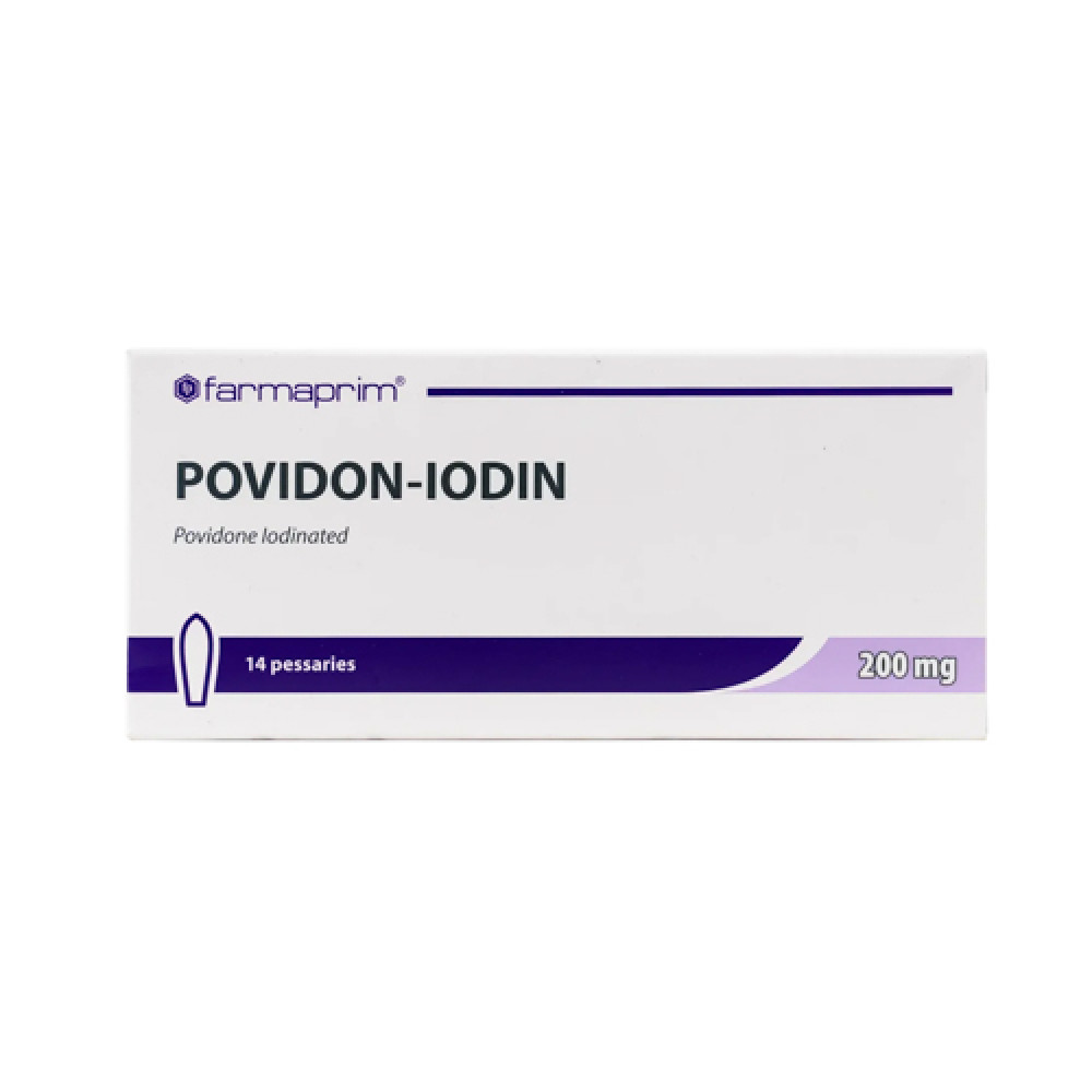 Povidon-Iodin 200mg 14 Pessaries (Farmaprim)