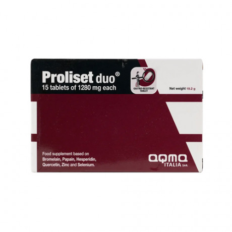 Proliset Duo 1280mg 15 Tablets