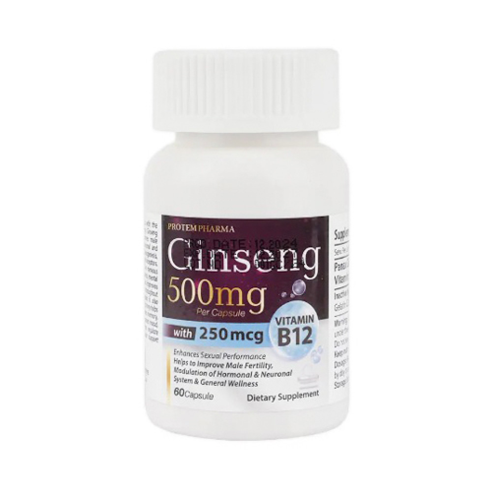 Protem Pharma Ginseng 500mg 60 capsule