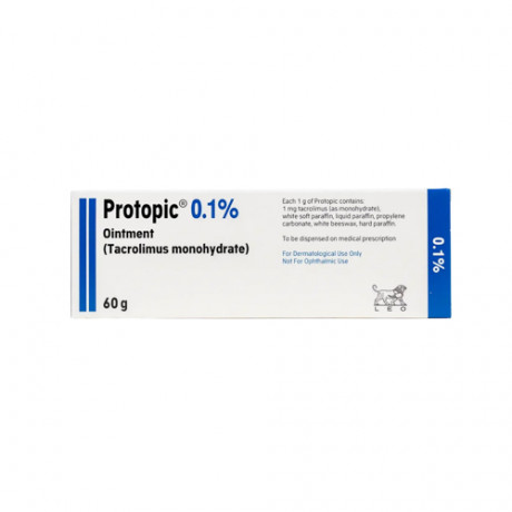 Protopic Ointment 0.1% 60gm