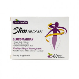 Pure Health Slim Smart Glucomannan 60 Capsules