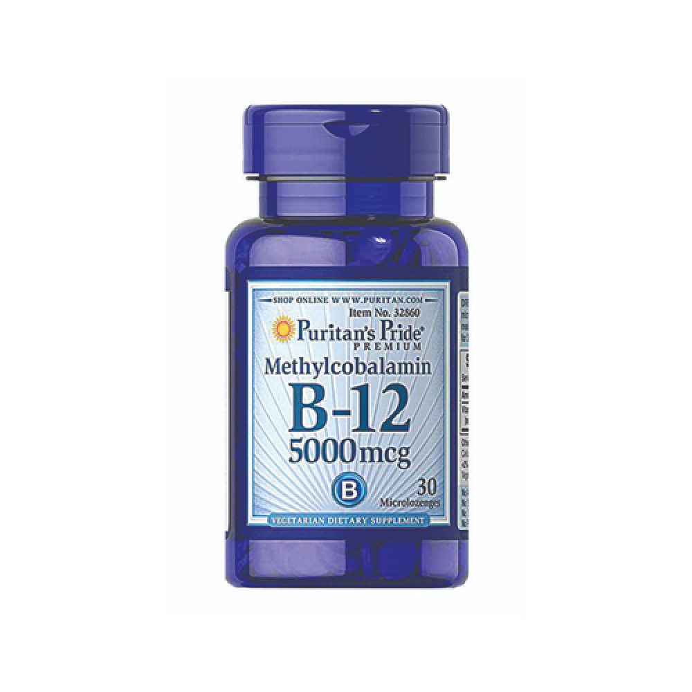 Puritans Pride Vitamin B12 5000mcg 30 Tabs
