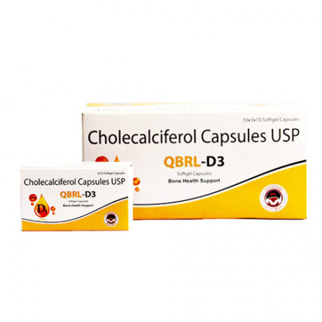 QBRL-D3 5000IU 30 Softgel capsules