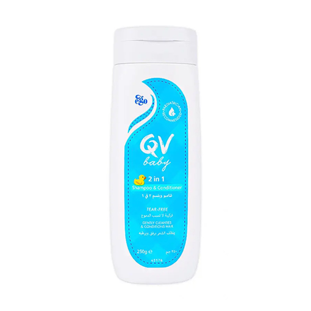 QV Baby 2 in1 Shampoo & Conditioner 250gm