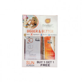 Revitol Kids Sunblock Offer - SPF30 Lotion (1+1)