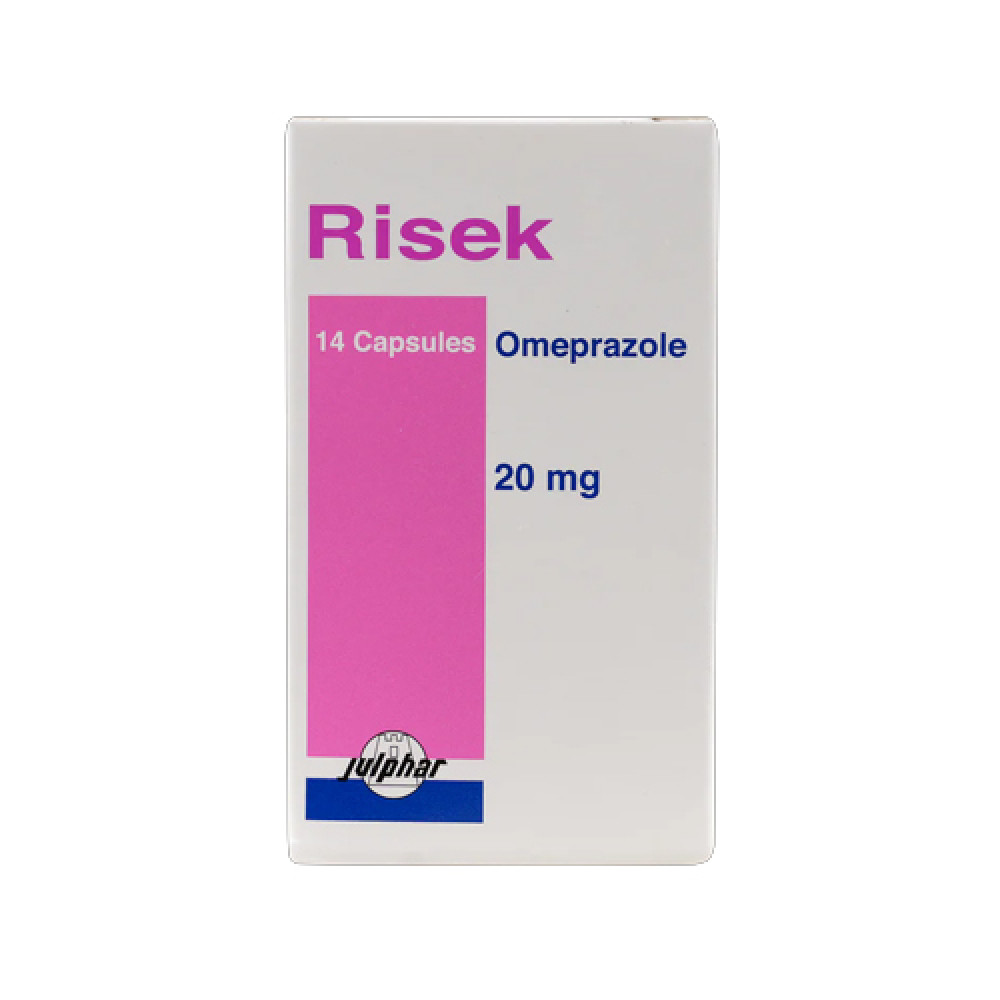 Risek 20mg 14 Capsules