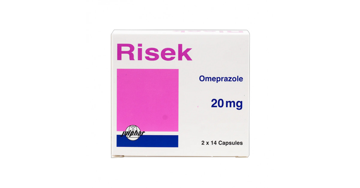Risek 20mg 28 Capsules
