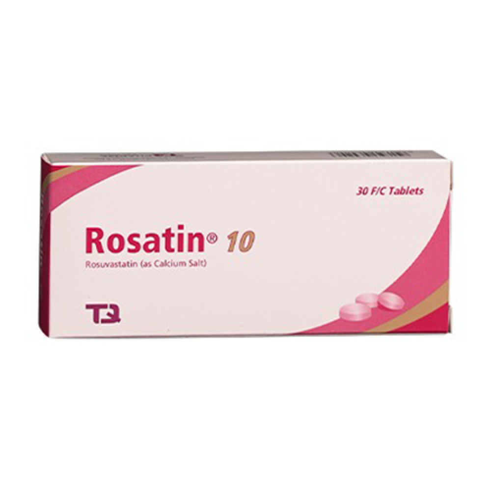 Rosatin 10mg 30 Tablets