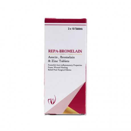 Repa-Bromelain 30 Tablets