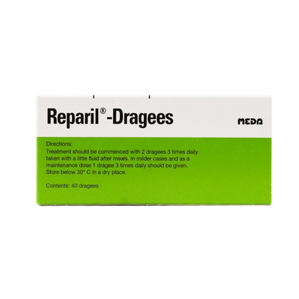 Reparil Dragees 40 Tablets