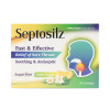 SEPTOSILZ LEMON SUGAR FREE 24 LOZENGES