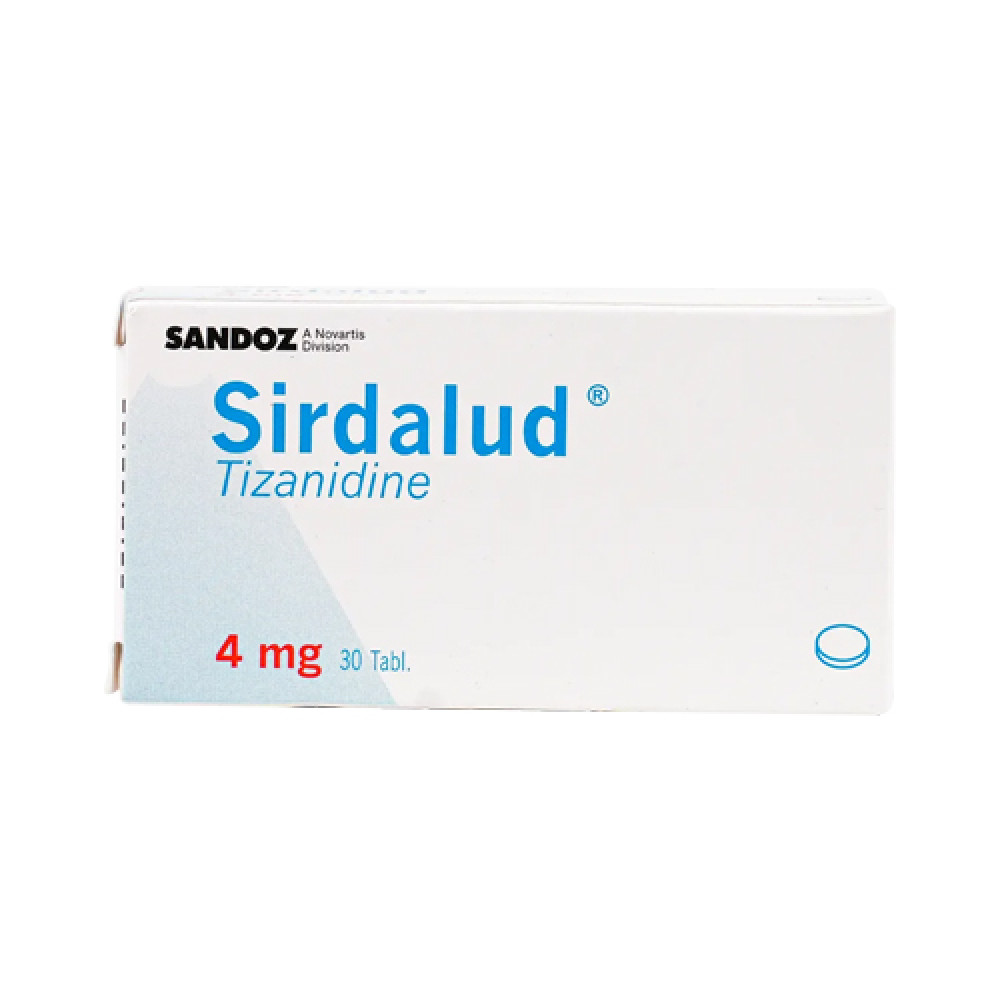 SIRDALUD 4MG 30 TAB