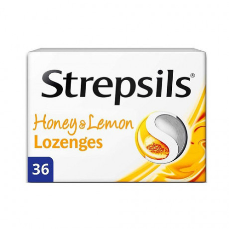 STREPSILS HONEY & LEMON 36 LOZENEGES