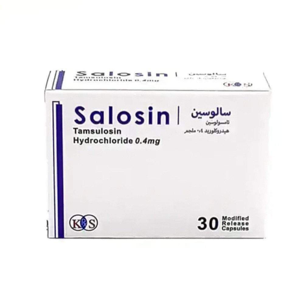 Salosin Tamsulosin 0.4mg 30 Tablets
