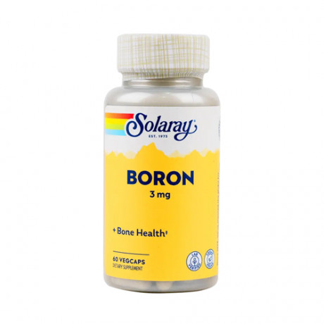 Solaray Boron 3mg 60 Veg Capsules