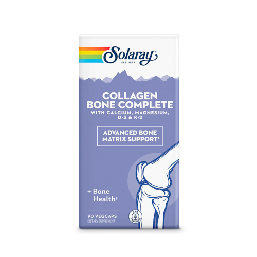 Solaray Collagen Bone Complete 90 Veg Capsules