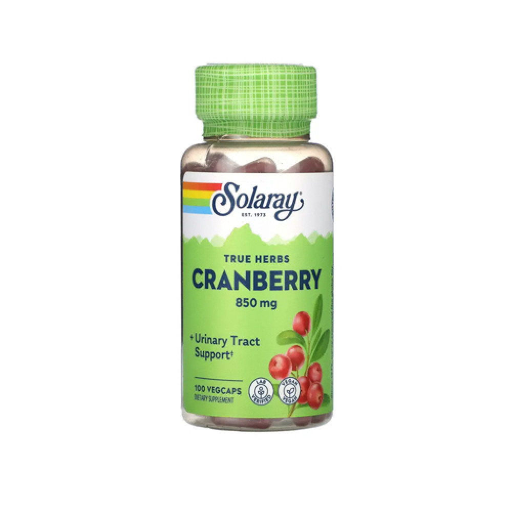 Solaray Cranberry 850mg 100 Capsules