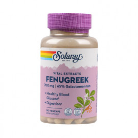 Solaray Fenugreek Extract 700mg 90 Veg Capsules