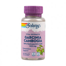 Solaray Garcinia Cambogia 500mg 60 Veg Capsules