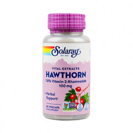 Solaray Hawthorn 100mg 60 Veg Capsules