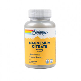 Solaray Magnesium Citrate 400mg 90 Capsules