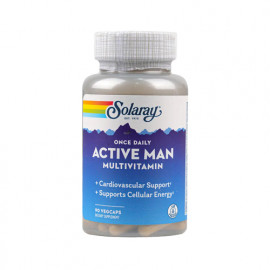 Solaray Once Daily Active Man 90 Veg Capsules