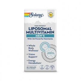 Solaray liposomal MultiVitamin Men's 60 Veg Capsules