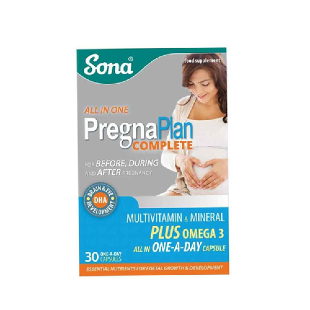 Sona Pregnaplan Complete 30 Capsules