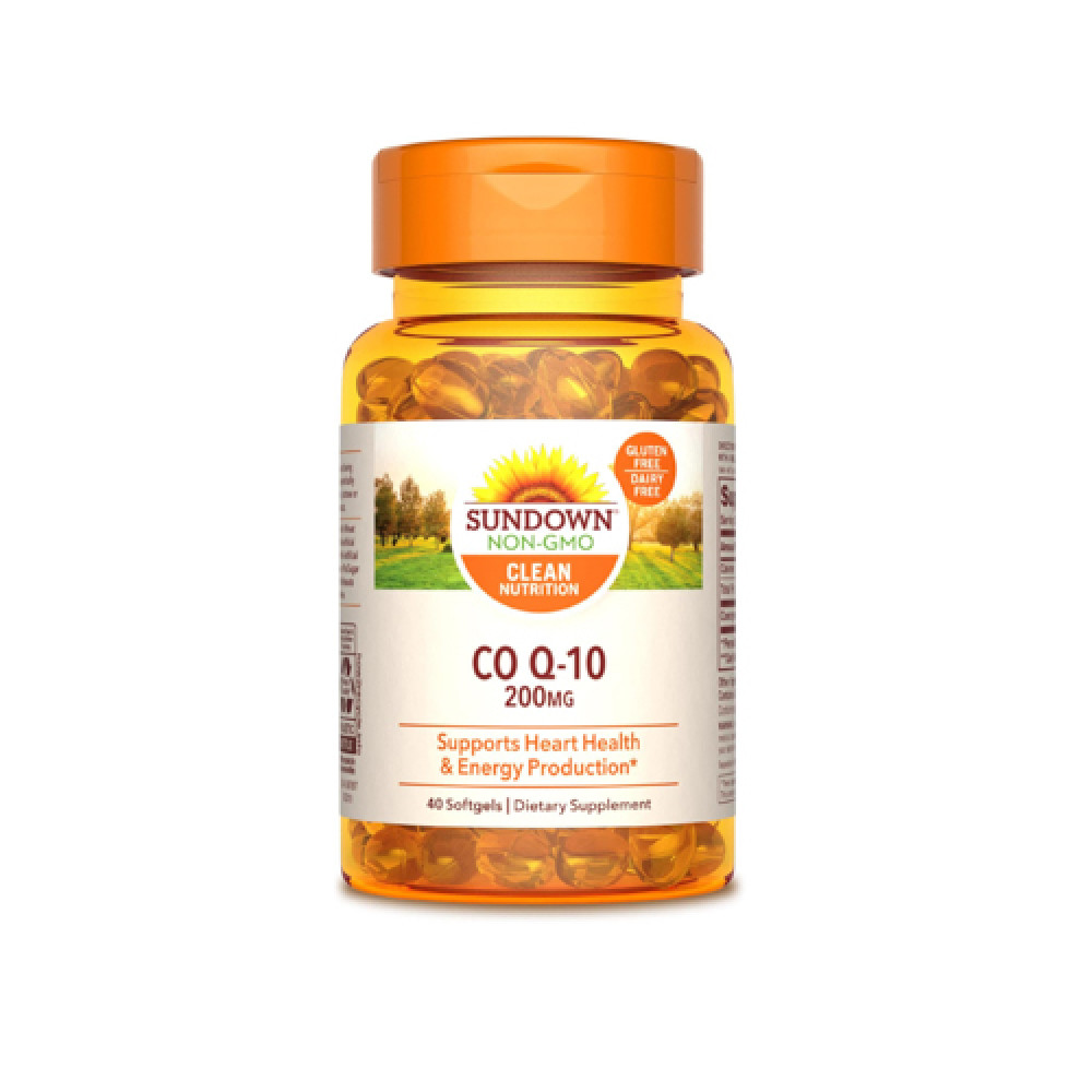 Sundown Co Q10 200mg 40 Softgels