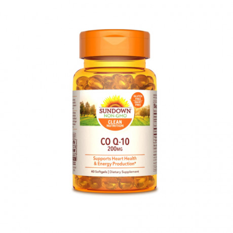 Sundown Co Q10 200mg 40 Softgels
