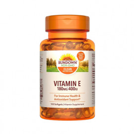 Sundown Vitamin E 180mg 400 IU 100 Tablets