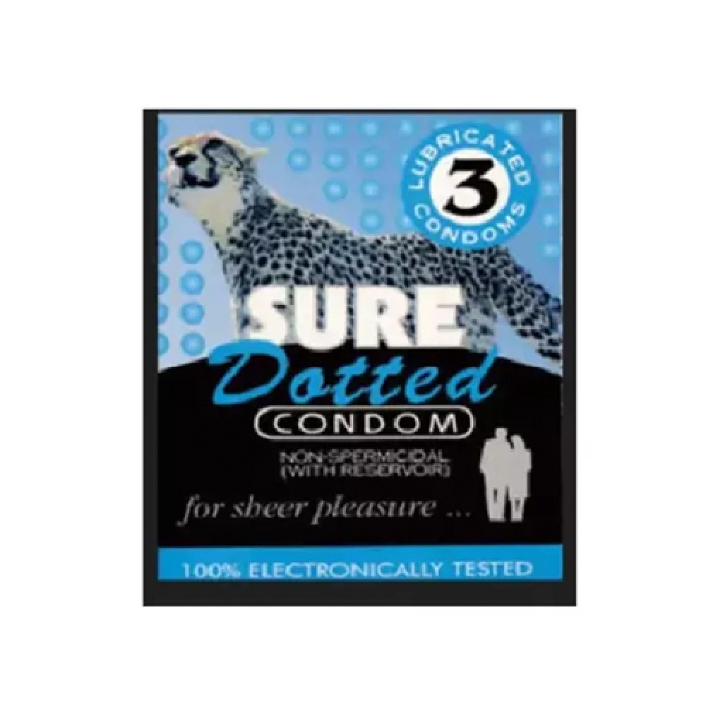 Sure Condom Dotted 12 Pcs