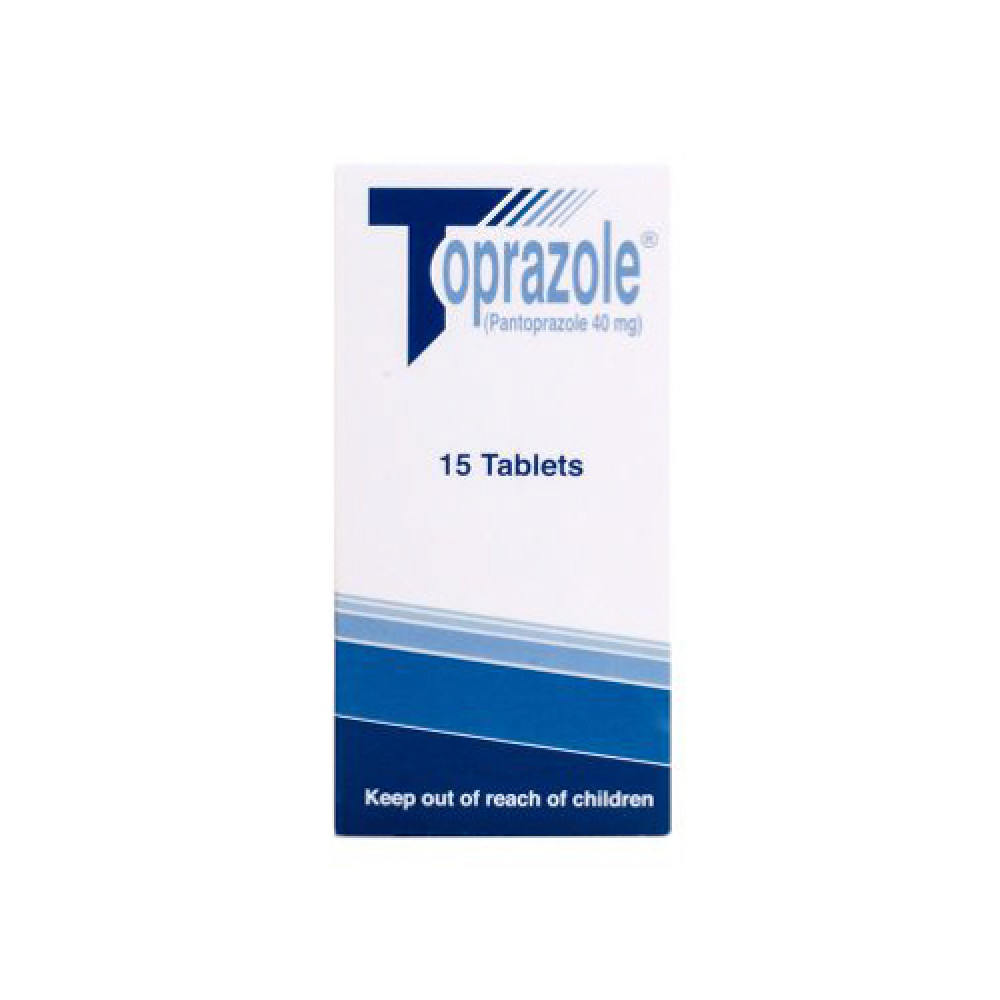 Toprazole 40mg 15 Tablets 