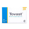 Tovast 20mg 30 Tablets