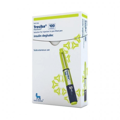 Tresiba Flextouch 100IU/ML 5 Pen 3ml