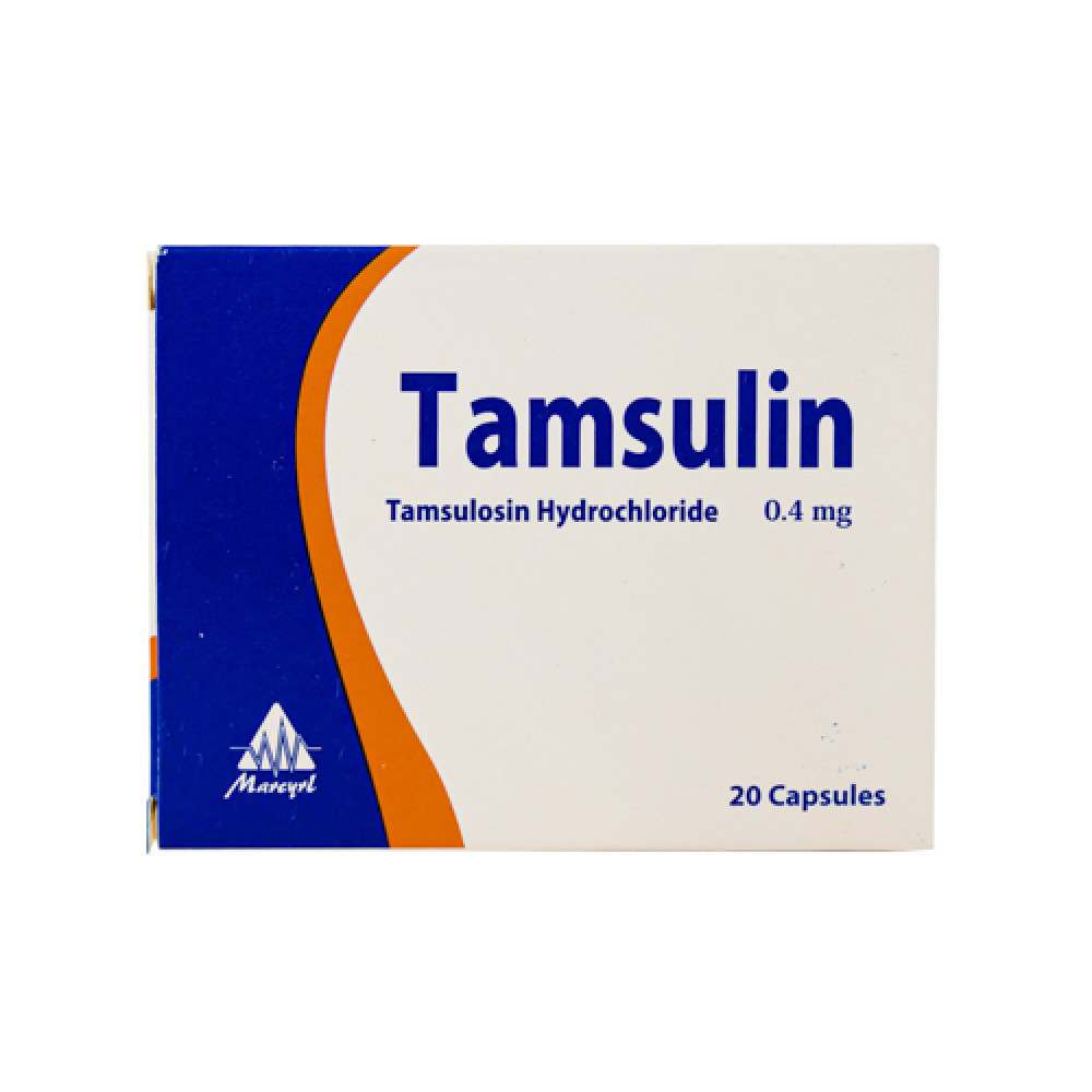 Tamsulin 0.4mg 20 Capsules