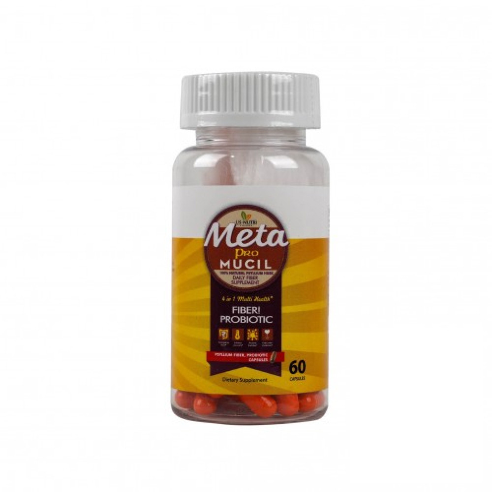 Us Nutri Meta Pro Mucil 60 Capsules