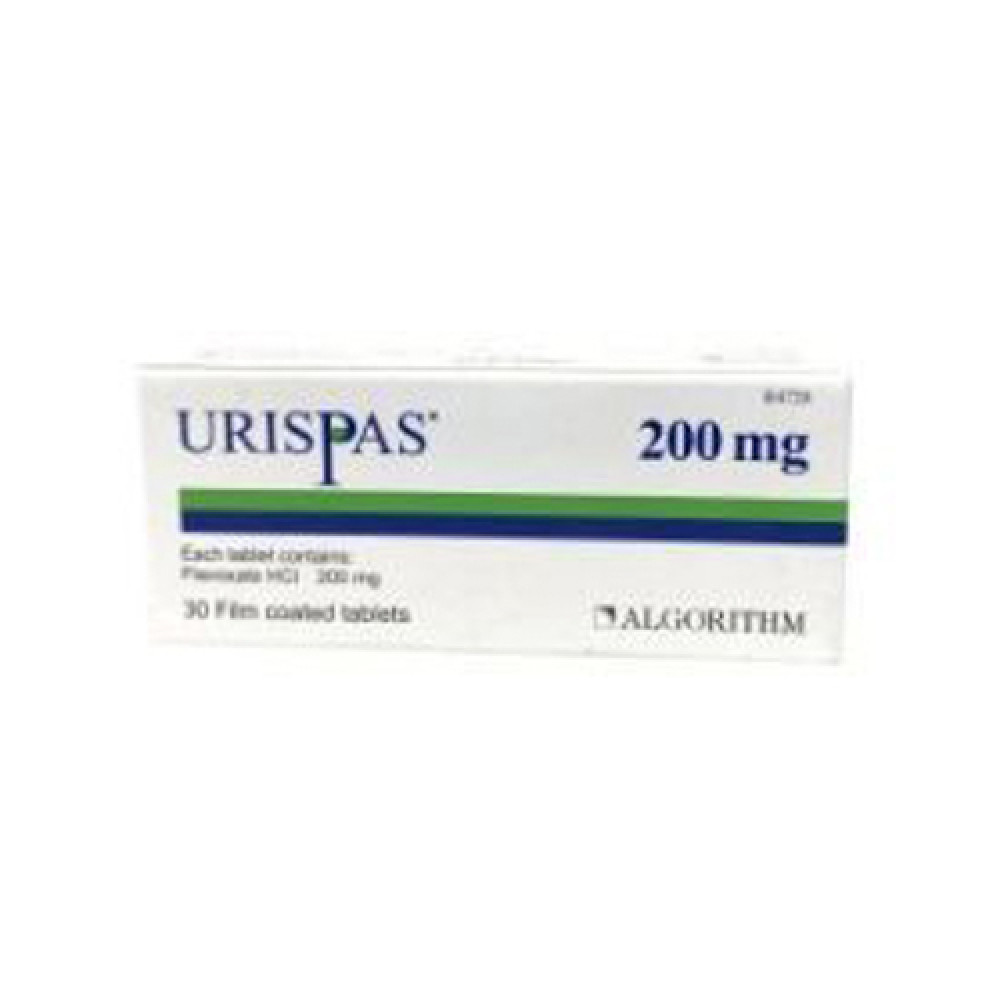 Urispas 200mg 30 Tablets